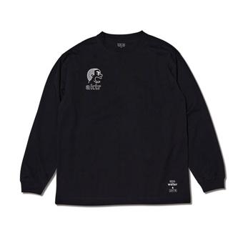 バスケットロング　Tシャツ ウェア   アクター AKTR eyewater BOY L/S TEE  BLACK   【ME