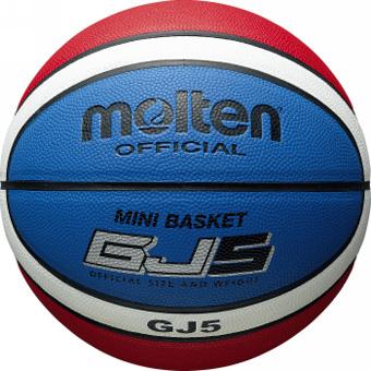 バスケットボール  5号球  モルテン Molten アウトドアボール 5号 Blue/Red   の通販は 5,610円