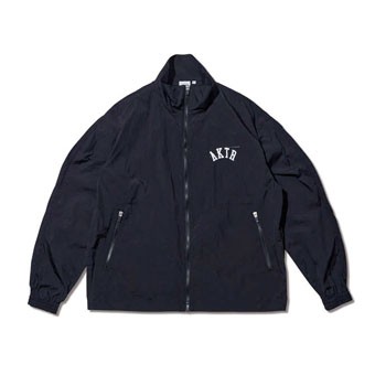 バスケットジャケット ウェア 秋冬物 アクター AKTR CUT-UP WINDBREAKER BLACK 【MEN´ バスケットボール