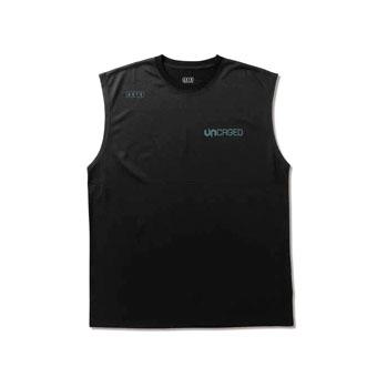 バスケットTシャツ ウェア   アクター AKTR UNCAGED SLEEVELESS SPORTS TEE BLACK 6,050円