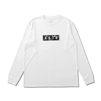 バスケットロング　Tシャツ ウェア   アクター AKTR SPLASH BOX LOGO L/S SPORTS TEE WH 6,050円