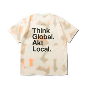 バスケットTシャツ ウェア   アクター AKTR SCRIBBLE AKT LOCAL LOOSE FIT SPORTS T