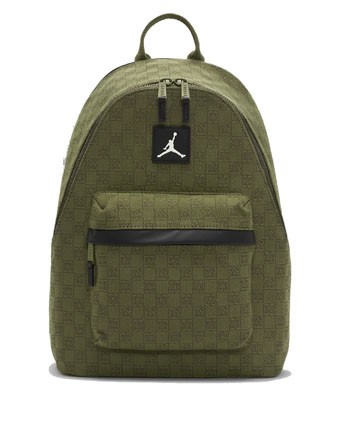 バスケットバッグ バックパック　リュック ジョーダン Jordan Monogram Backpack Olive ラ