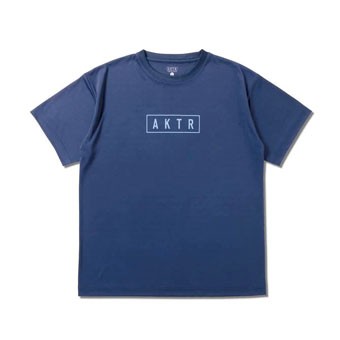 バスケットTシャツ ウェア   アクター AKTR AKTR LOGO SPORTS TEE NAVY   ストリート 【ME