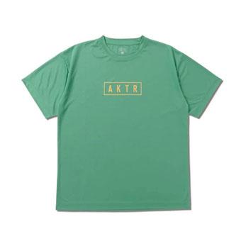 バスケットTシャツ ウェア   アクター AKTR AKTR LOGO SPORTS TEE GREEN   ストリート 【M 6,050円