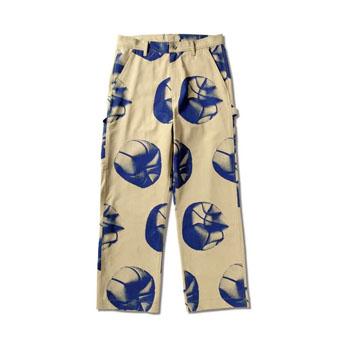 バスケットパンツ ウェア  秋冬物 アクター AKTR B.B. DOT CARPENTER PANTS BEIGE   スト
