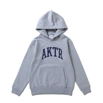 バスケットパーカー ジュニア キッズ ウェア  秋冬物 アクター AKTR KIDS COLLEGE LOGO SWEAT P