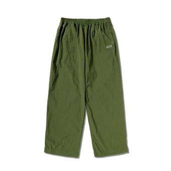 バスケットパンツ ウェア  秋冬物 アクター AKTR WARM UP BALLOON PANTS OLIVE   ストリート