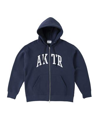 バスケットパーカー ウェア 秋冬物 アクター AKTR COLLEGE LOGO SWEAT