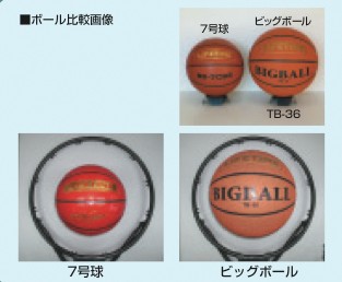 バスケットボール 7号球 バスケットボール　ビッグボール ライフタイム LIFE TIME Ball BIG BALL B