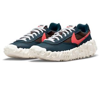 シューズ スニーカー ナイキ Nike OVERBREAK Navy/White ストリート 