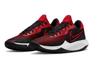 バスケットシューズ バッシュ ナイキ Nike Precision 6 Black/Red の
