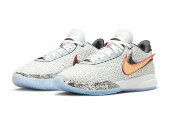 バスケットシューズ バッシュ ナイキ Nike Lebron 20 EP White の通販