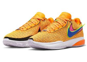 バスケットシューズ バッシュ ナイキ Nike Lebron 20 Orange/Blue/Pink