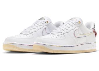 バスケットシューズ バッシュ スニーカー ナイキ Nike WMNS AIR FORCE 1 '07 LX Native