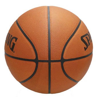 バスケットボール 7号球 スポルディング Spalding オフィシャル レザー ゲームボール 7号球 Brown 