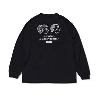 バスケットロング　Tシャツ ウェア   アクター AKTR eyewater BOY L/S TEE  BLACK   【ME
