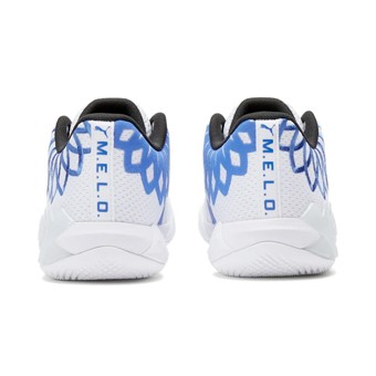 バスケットシューズ バッシュ ラメロボール プーマ Puma MB.01 Team Lo GS GS White/Blue - バスケットシューズ