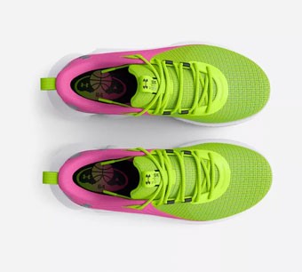 バスケットシューズ バッシュ アンダーアーマー UnderArmour UA FLOW FUTR X 2 Green/Pi - バスケットシューズ