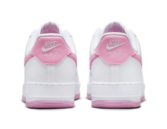 シューズ スニーカー ナイキ Nike Air Force 1 '07 White/Pink ストリート 