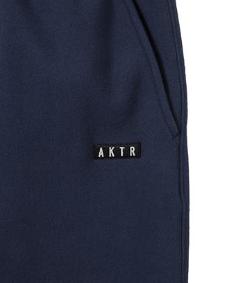 バスケットパンツ ウェア  秋冬物 アクター AKTR AKTR LOGO SWEAT PANTS NAVY   【MEN'S バスケットパンツ ウェア 秋冬物 アクター AKTR AKTR LOGO SWEAT PANTS