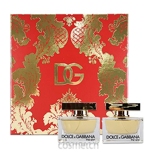 【訳アリ商品】【浮遊物、容器不良】ドルチェ＆ガッバーナ ザ ワン オードパルファム デュオセット 50ml × 2本 (香水・コフレ)