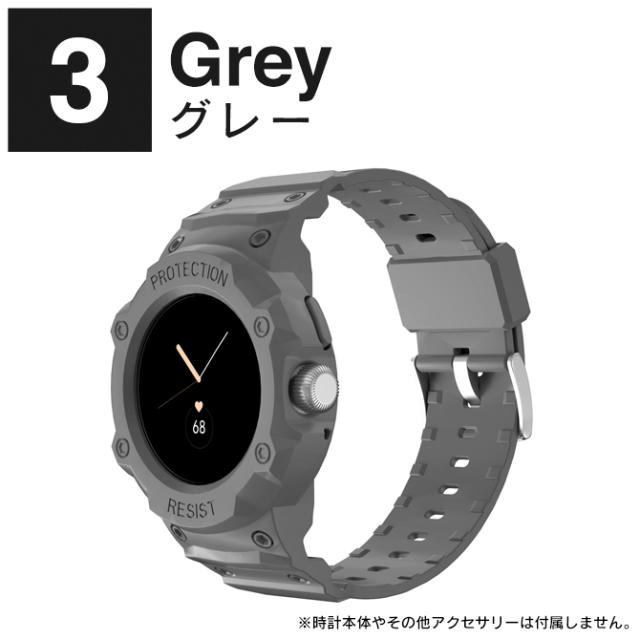 Google Pixel Watch グレー(画面カバー付き) Google Pixel Watch グレー(画面カバー付き)