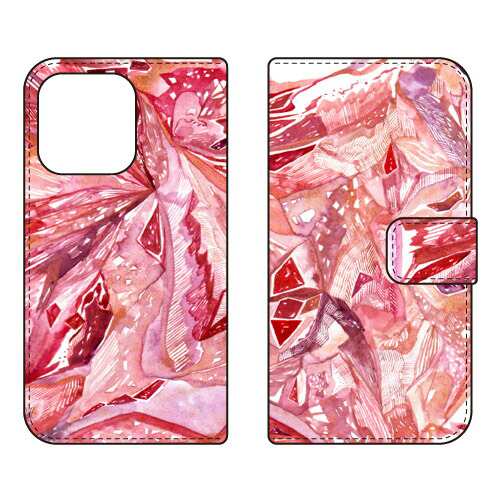 手帳型スマートフォンケース Saqui Hotate 「hibana」 / for iPhone 13 Pro Max/Apple SECOND SKIN iphone13promax ケース カバー アイフォーン13プロマックス ケース カバー アイフォン 13 送料無料の通販は