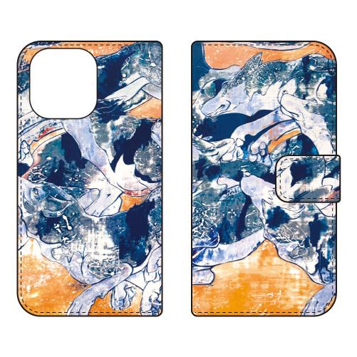 手帳型スマホケース Yohei Takahashi 「Circle」 （受注生産）SECOND SKIN iPhone 16 Pro Max