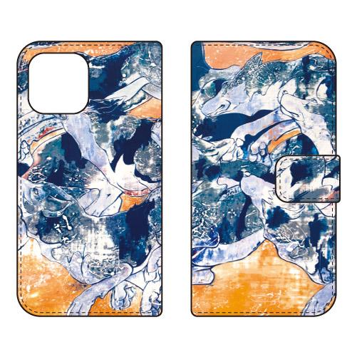 手帳型スマホケース Yohei Takahashi 「Circle」 （受注生産）SECOND SKIN iPhone14