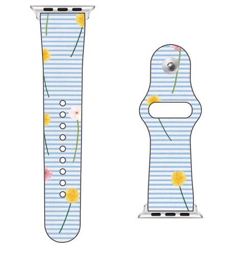 Apple Watch スタンダード ボーダーフラワー / for 42/44mm （Coverfull）