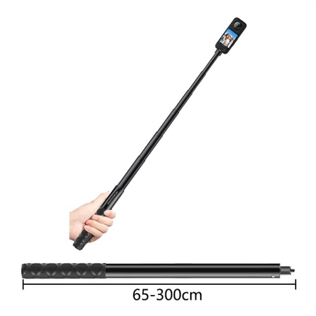 Insta360 DJI GoPro アクセサリー 自撮り棒 3m 自撮り棒 Insta360 3m