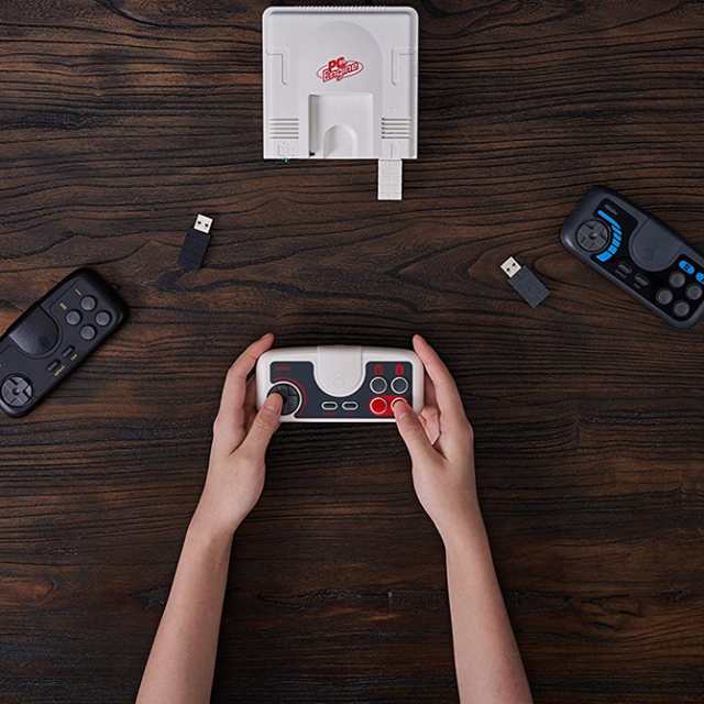 ニンテンドースイッチ 2.4Gワイヤレスゲームパッド PC Engine Miniワイヤレスコントローラー 8Bitdo