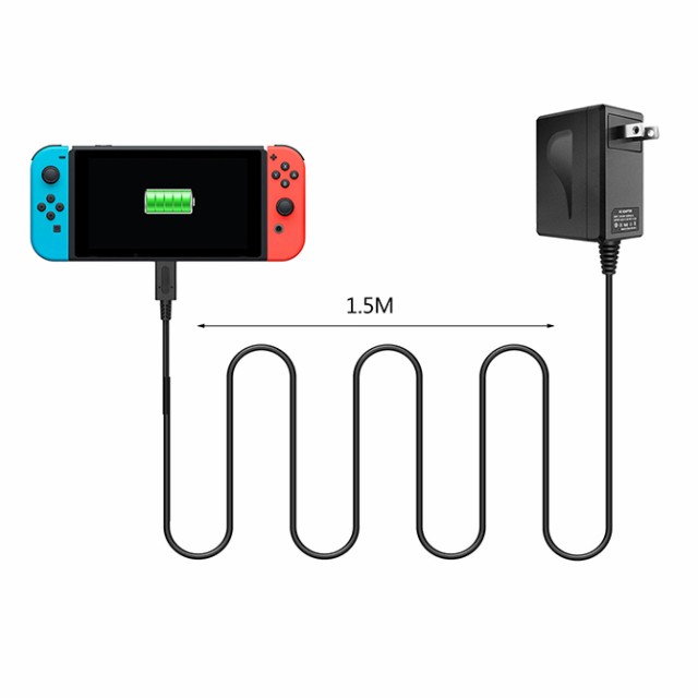 ニンテンドースイッチ ACアダプター Type-C スイッチ 充電器 充電 ...