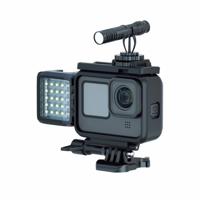 GoPro アクセサリー ゴープロ アクセサリー GoPro HERO12 /11 /10 /9 BLACK ゴープロ ヒーロー12 /11 /10  /9 ブラック 高品質 ABS 保護ケ