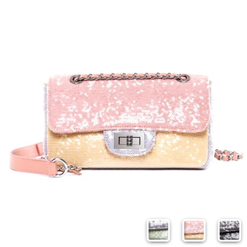 バッグ キラキラ スパンコール ショルダーバッグ スクエア カラフル 鞄 Efgpn Efgの通販はau Pay マーケット Cocounsecret