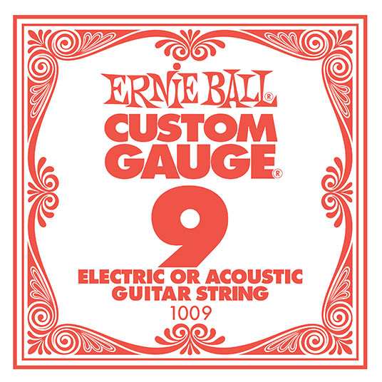 Ernie Ball アーニーボール エレキギター アコースティックギター兼用バラ弦 009インチ Slinky Singles 1009の通販はau Pay マーケット ピック商店