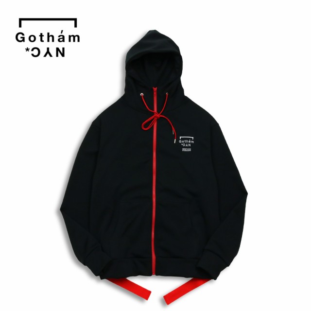 GOTHAM NYC ゴッサムニューヨーク TAPECODE FULL-ZIP PARKA GN623 BLACK / RED メンズ サイドテープジップフードの通販はau  PAY マーケット - ablaze-k