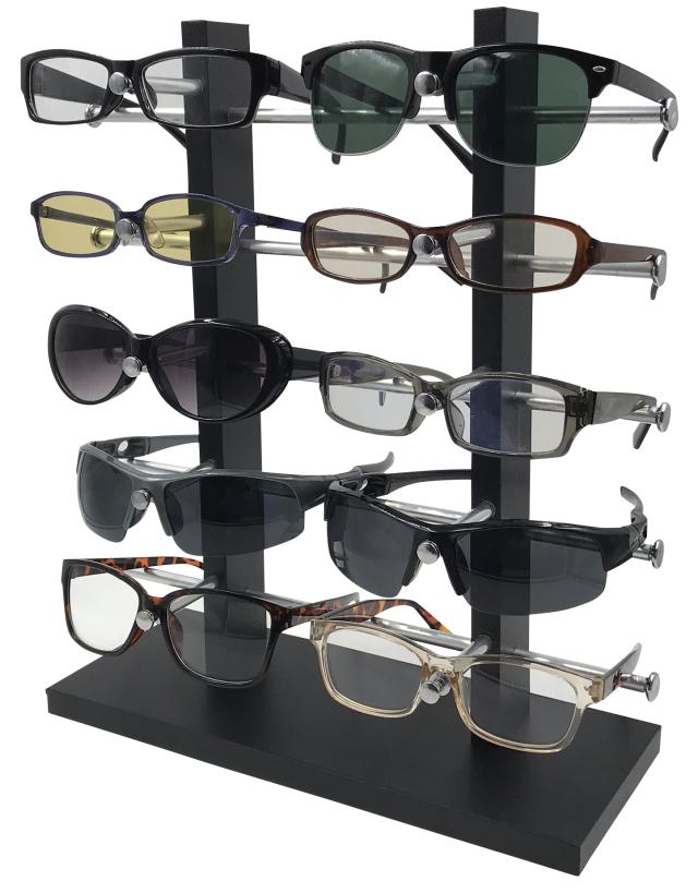 眼鏡スタンド 10本用 メガネ サングラス スタンド 置き ディスプレイ