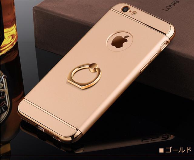 スマホケース Iphone8 ケース リング付き3パーツ Iphone X Iphonexr Iphone7 メッキ加工 おしゃれ カバー バンパー 保護 アイフォンxr の通販はau Pay マーケット Kfストア 還元祭クーポン対象店舗