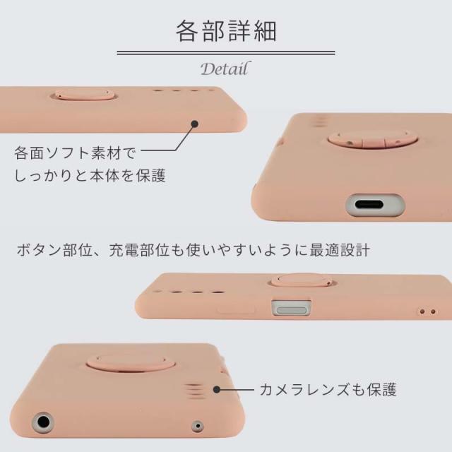 スマホケース xperia 10II ケース sov43 シリコンリング スマホカバー