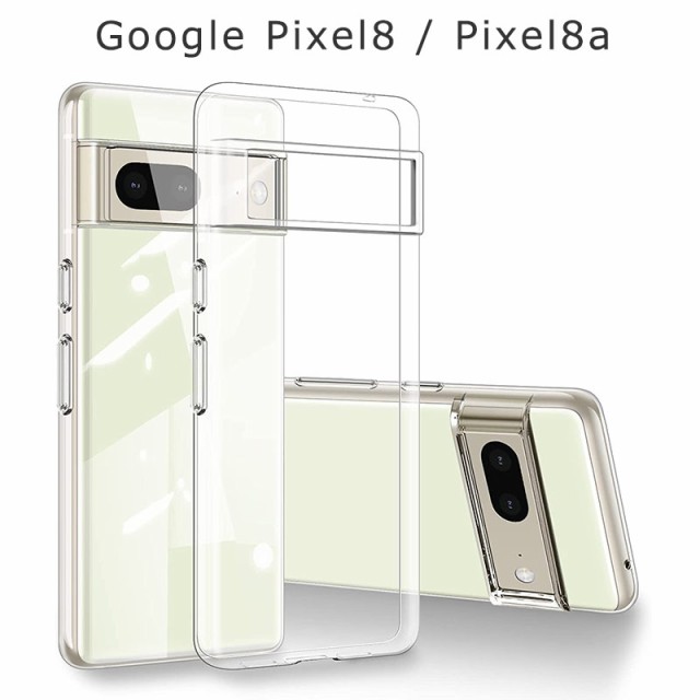 Google Pixel やわ 8a ソフトTPU クリアケースa