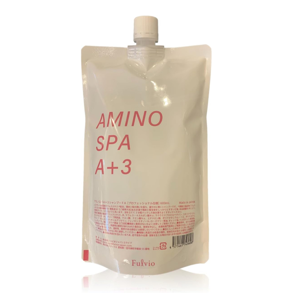 アミノスパ A+3 シャンプー レフィル 600ml 詰め替え フルボ酸 詰替 シャンプー アミノスパ A+3 シャンプー レフィル 600ml 詰め替え