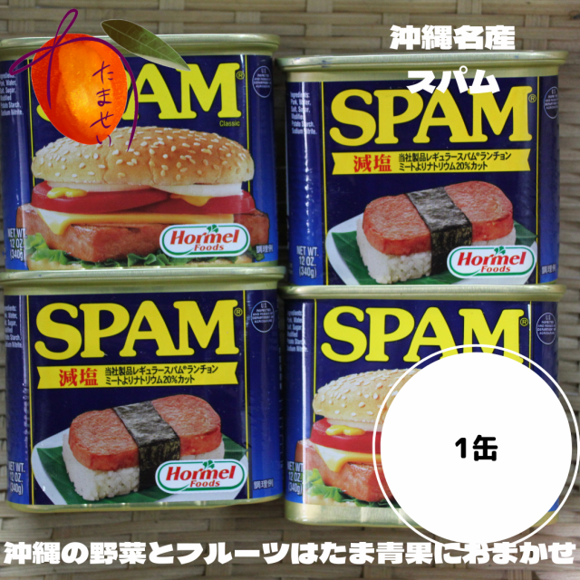 スパムポークランチョンミート (減塩) １２缶セット SPAM - 肉類(加工食品)