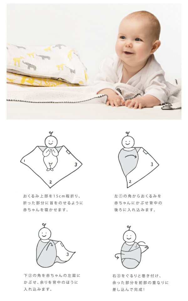 スワドルデザインズ Swaddle Designs モスリン おくるみ ブランケット