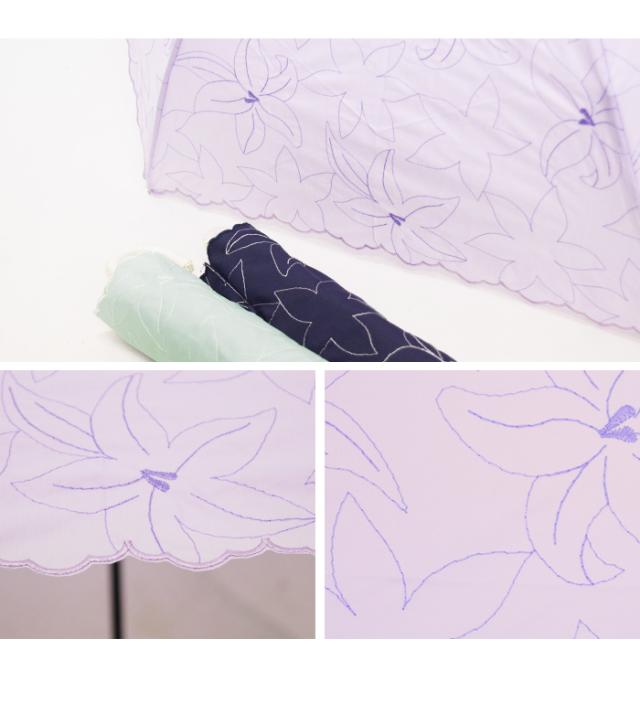 送料無料 Because フラワー刺繍 折りたたみ 日傘 レディース 折り畳み 花柄 マーガレット リリー ユリ フェミニン Uv ミニ 大人 の通販はau Pay マーケット ライフスタイルアブラナ