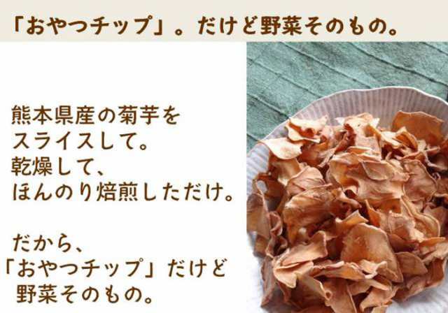 市場 菊芋ポリポリ 40g 阿蘇自然の恵み総本舗