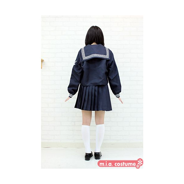 1135E☆MB【送料無料・即納】 聖和学院 冬服 サイズ：M/BIG 長袖