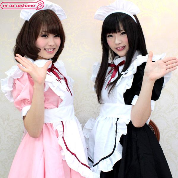 1156C☆MB【送料無料・即納】 乙女メイド 色:ピンク サイズ:M/BIG 1156C☆MB【送料無料・即納】 乙女メイド 色:ピンク サイズ:M/BIG