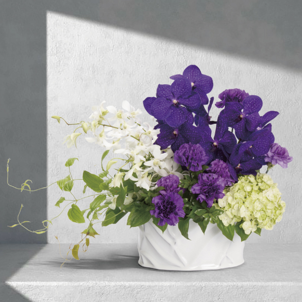 ★配送エリア限定★2024Winterギフト★御供　アレンジメント「紫孝（しこう）」の通販は